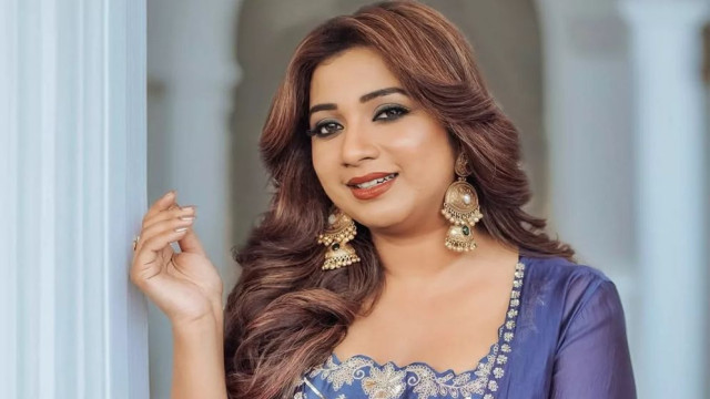 ভারতীয় সংগীতশিল্পী শ্রেয়া ঘোষাল। ফাইল ছবি